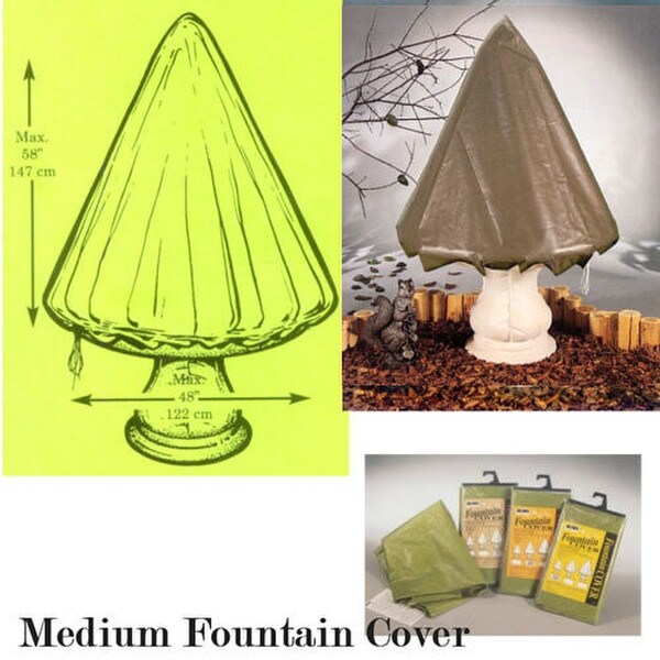 Henri Fountain Cover Medium to Protect from Winter Weather